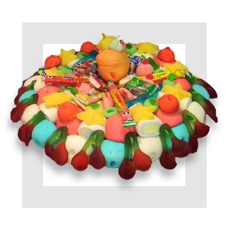 SUPER-CARAMBAR et MALABAR Gâteau de bonbons
