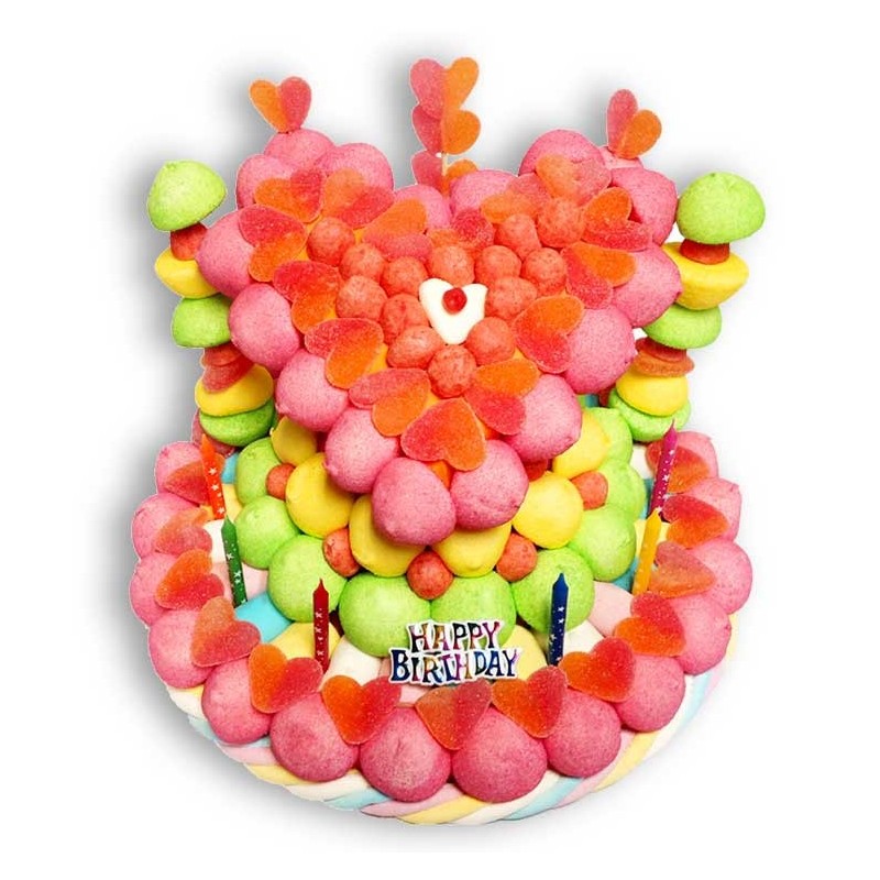 Gateau De Bonbons Pour Anniversaire Happy Birthday