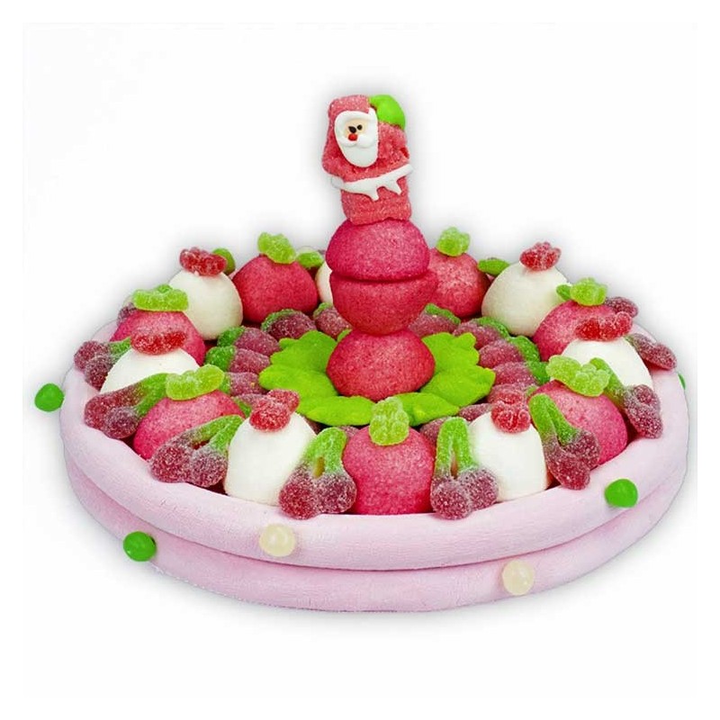 Tarte De Bonbons Pere Noel Gateau De Bonbons