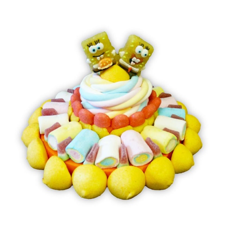 Gateau De Bonbons Bob L Eponge Super Anniversaire