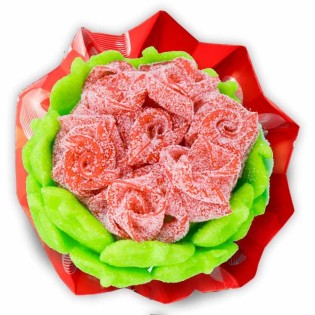 Rose en bonbons Pompadour