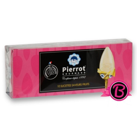 Etui de sucettes aux fruits pierrot gourmand