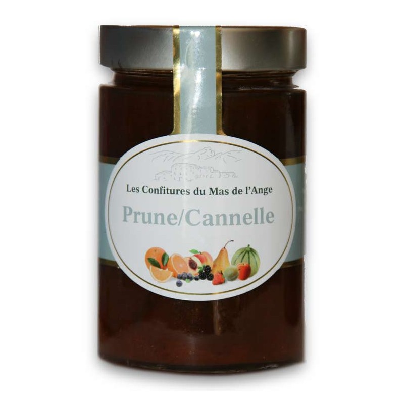 Confiture de prunes cannelle de la Vallée des Baux-de-Provence, Alpilles